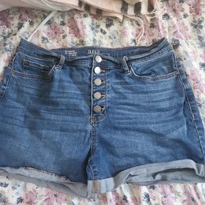 Ana denim shorts, size 12